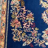 Persian carpet Ghoom wool and silk 138x214 cm