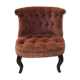 Facteuil toad in padded velvet