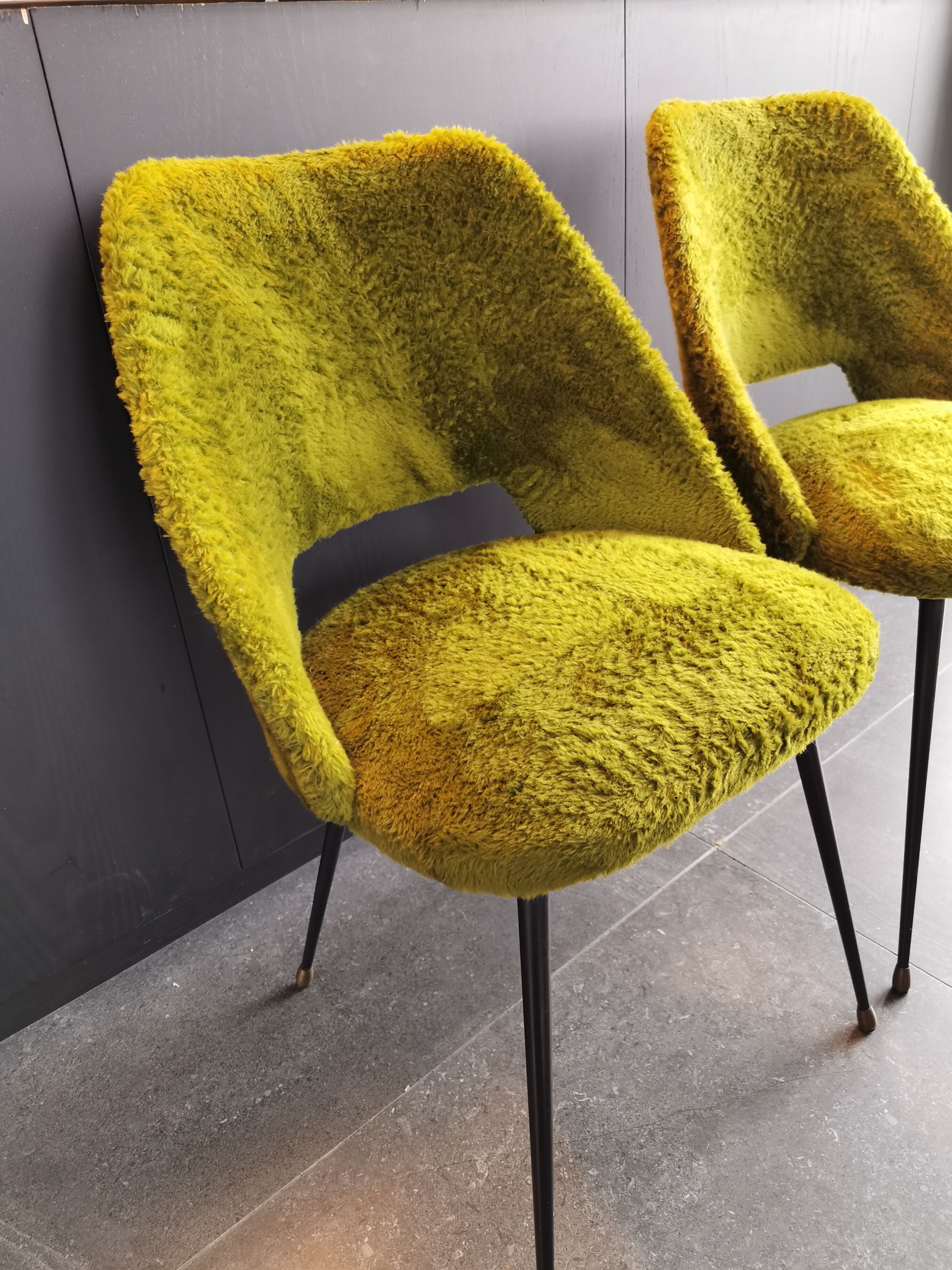 Pair of vintage pelfran chairs 1960