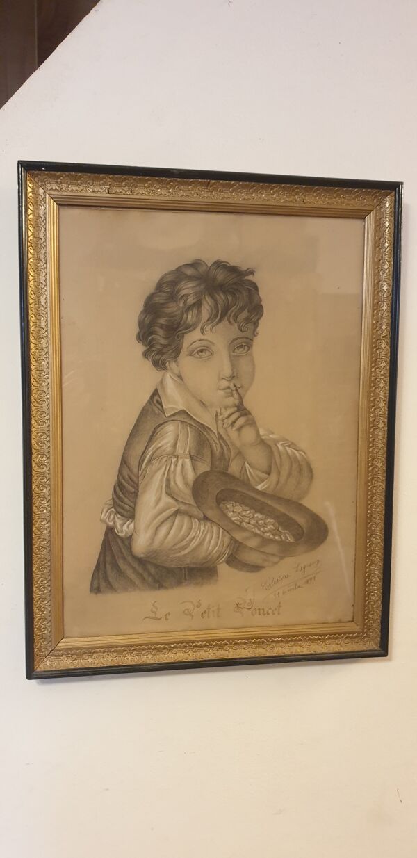 Dessin au fusain