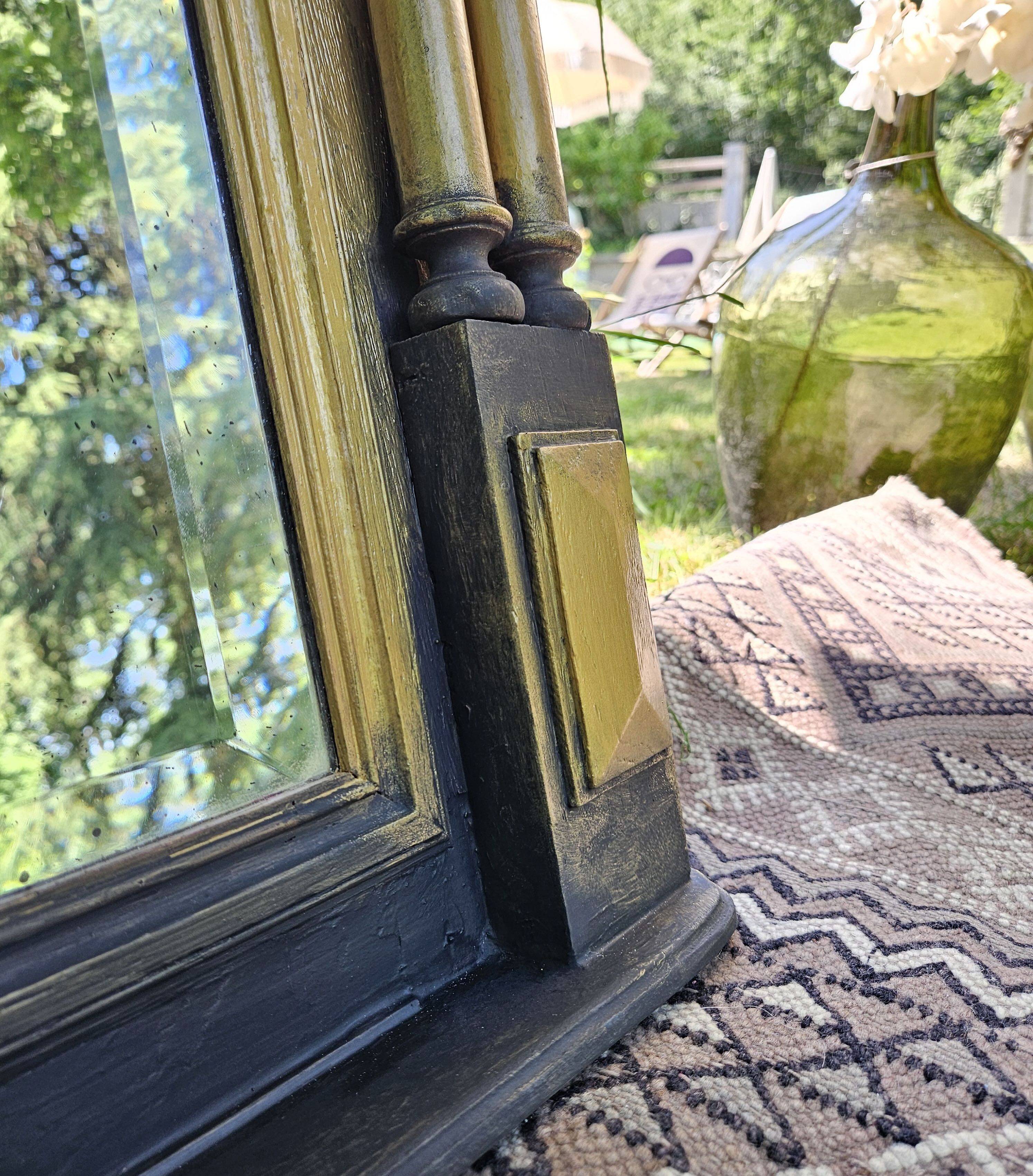 Neo-Henri II Trumeau Mirror