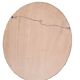 Large Oval Gold Mirror