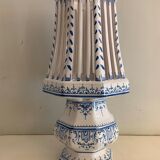 Earthenware lamp Lallier de Moustiers