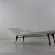 Mid-century designed daybed with metal