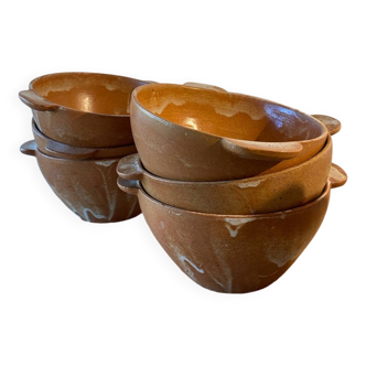 Old stoneware bowls