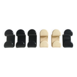 Patères design ambrogio rossari, gedy, italy 1970