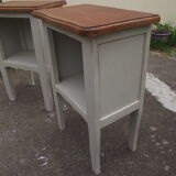 Pair of bedside style louis XV.