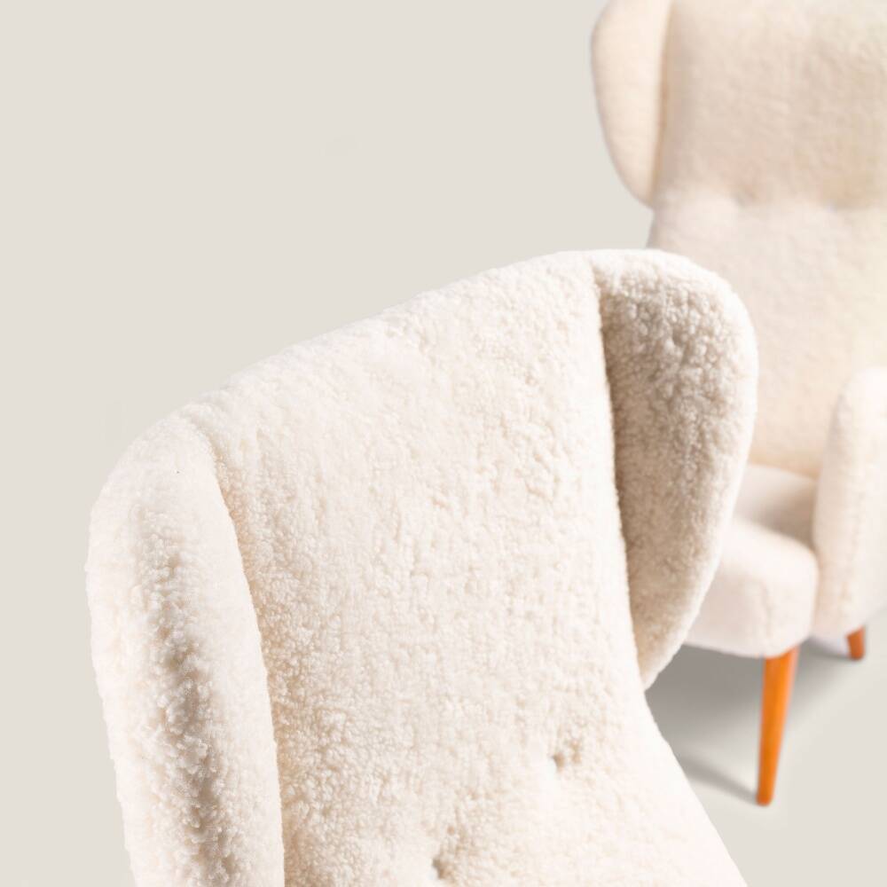 Wingback armchairs – Carl Gustaf Hiort