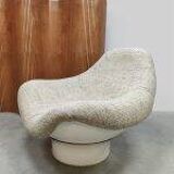 Vintage Space Age Rodica Easy Chair Mario Brunu Comfort 1968