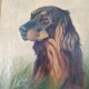 A.Mairesse Portrait de Chien, oil on canvas, 1930