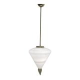 Suspension lumineuse en verre de Murano années 1980