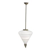 Suspension lumineuse en verre de Murano années 1980