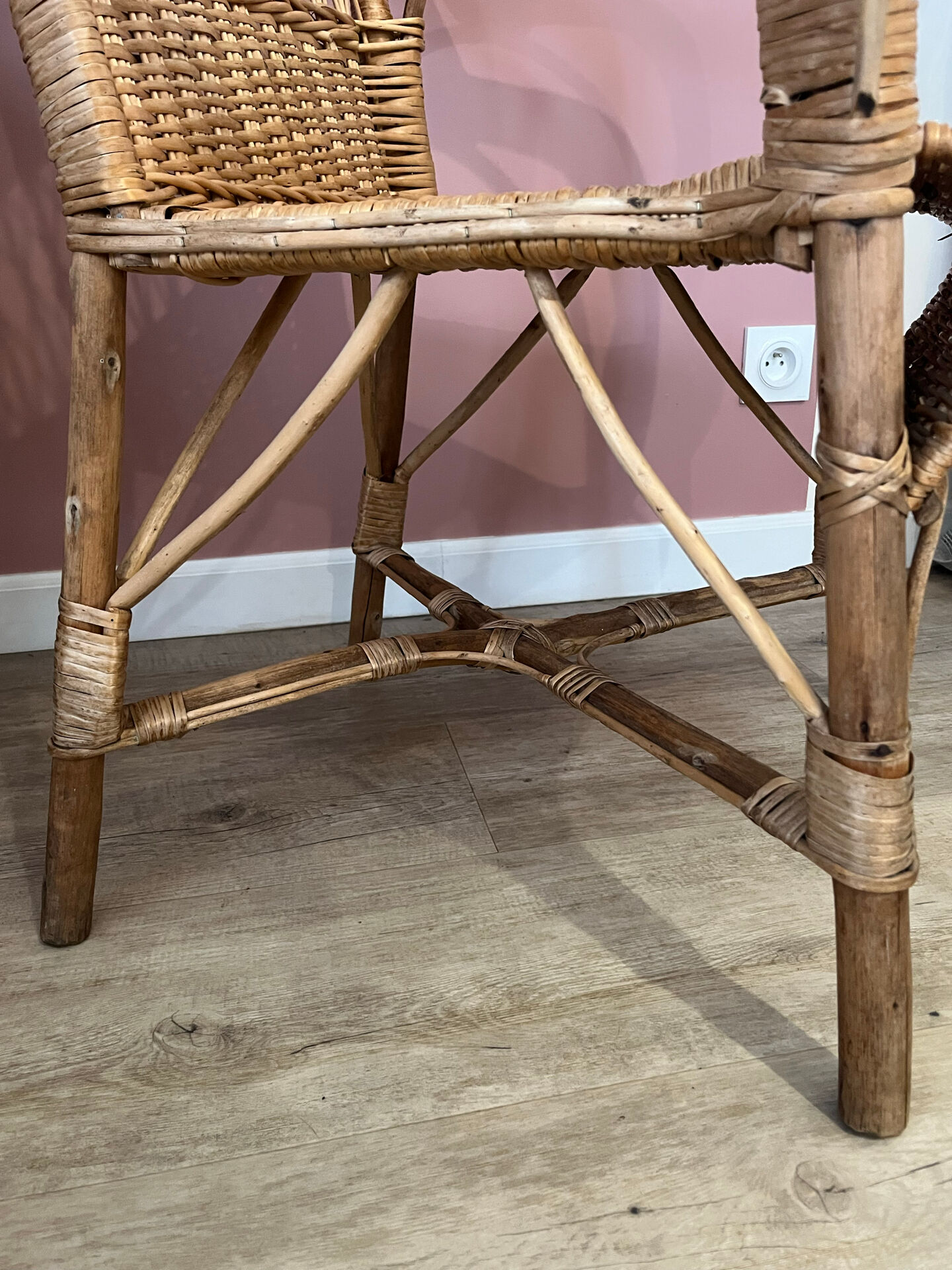 Fauteuil en rotin 