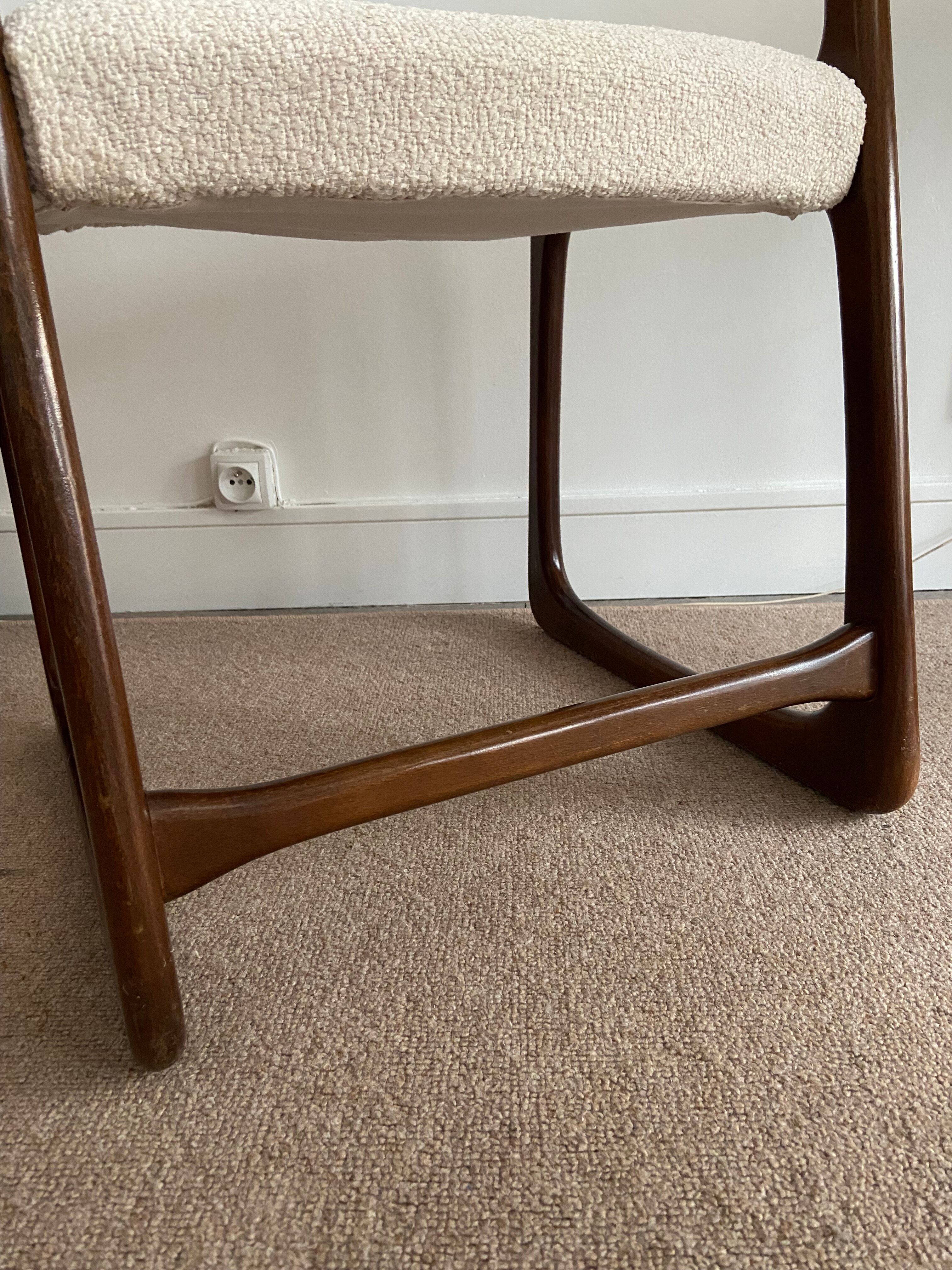 Chair Sled baumann years 60/70s