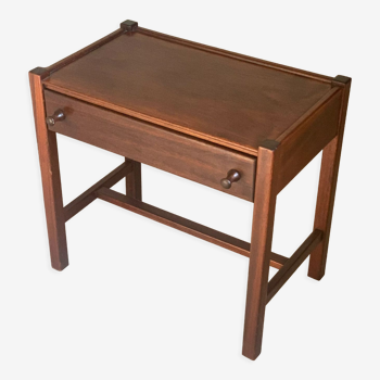 Table de chevet vintage de Jacques Hauville