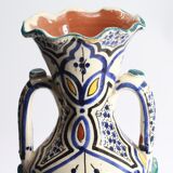 Ancien vase marocain en céramique