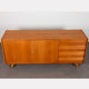 Oak row by Jiroutek for Interier Praha, model U-460, 1960