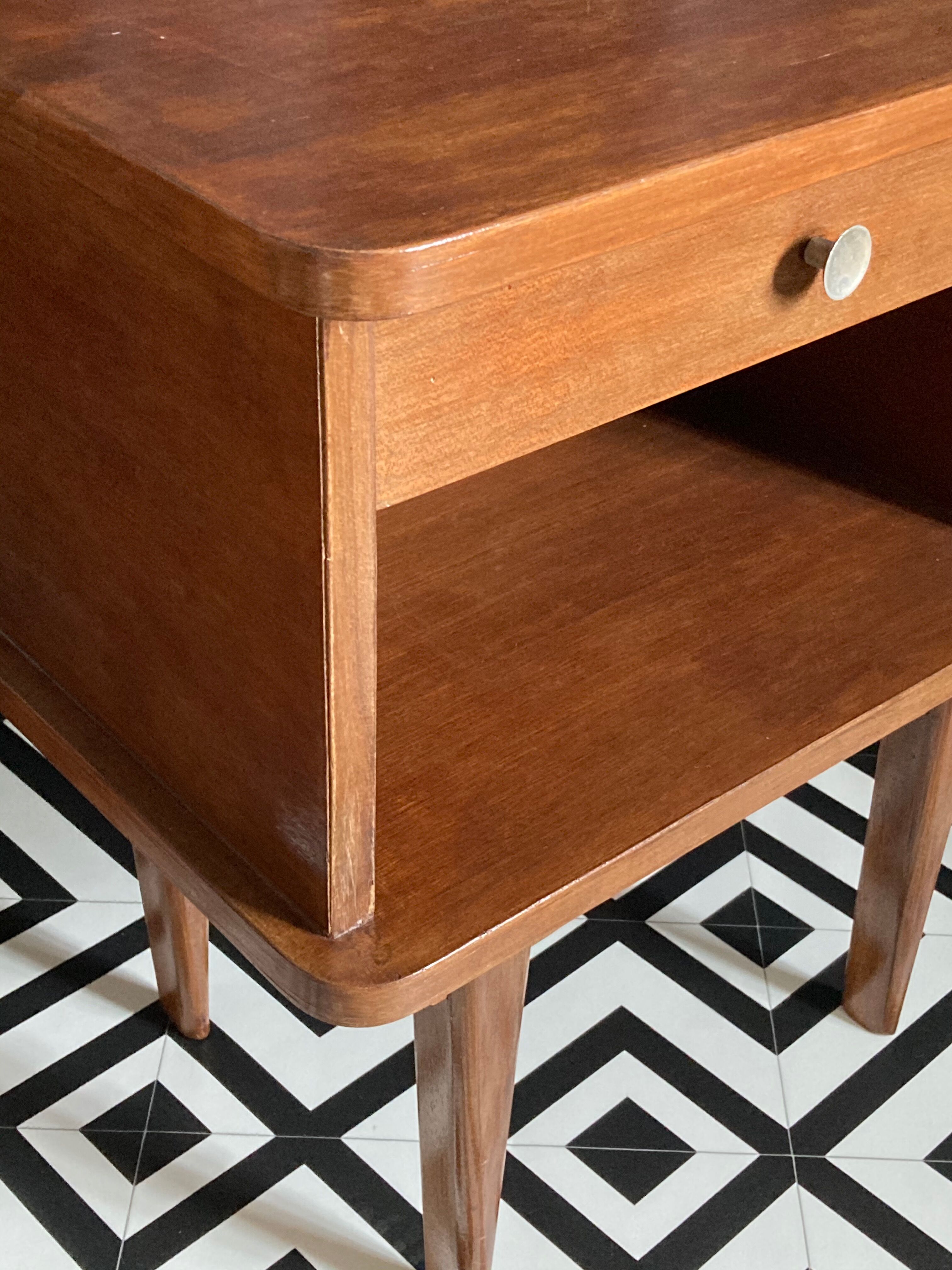 Vintage bedside table