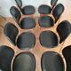Chaises vintages"pégase" par Pierre Gurariche / Baumann