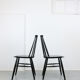 Pair of Black Fanet chair by Ilmari Tapiovaara, 1960s