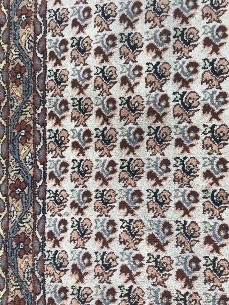 Old tunisian kairouan carpet 21x310cm