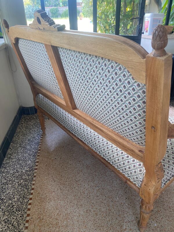 Banquette style Louis XVI