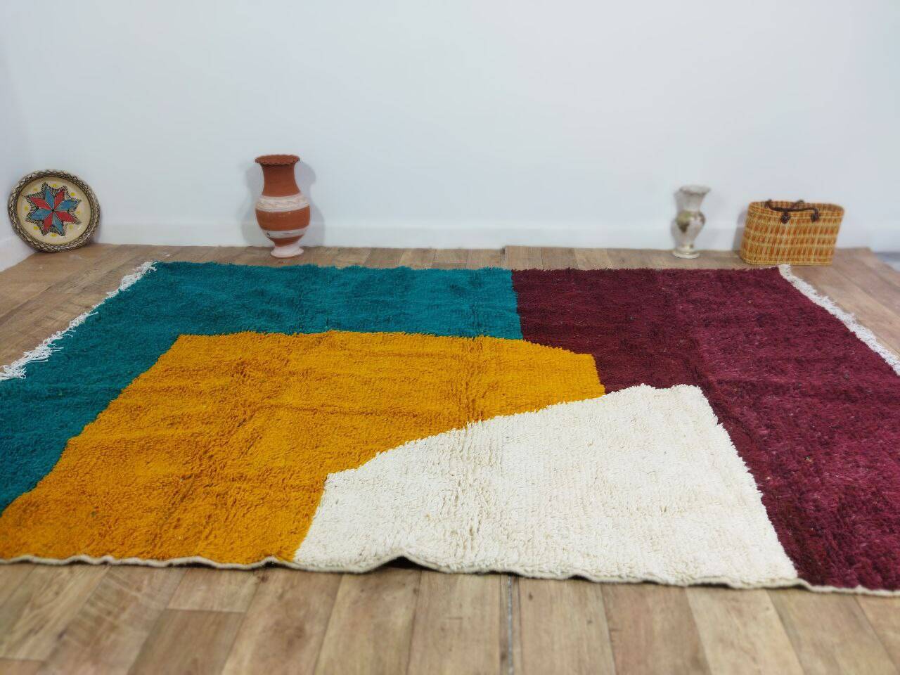 Handmade Moroccan Berber Rug 295 X 197 CM