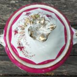 sucrier art nouveau en porcelaine