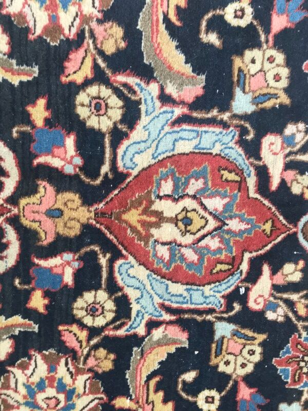 Carpet old Persian Tabriz done hand 200 X 300 cm