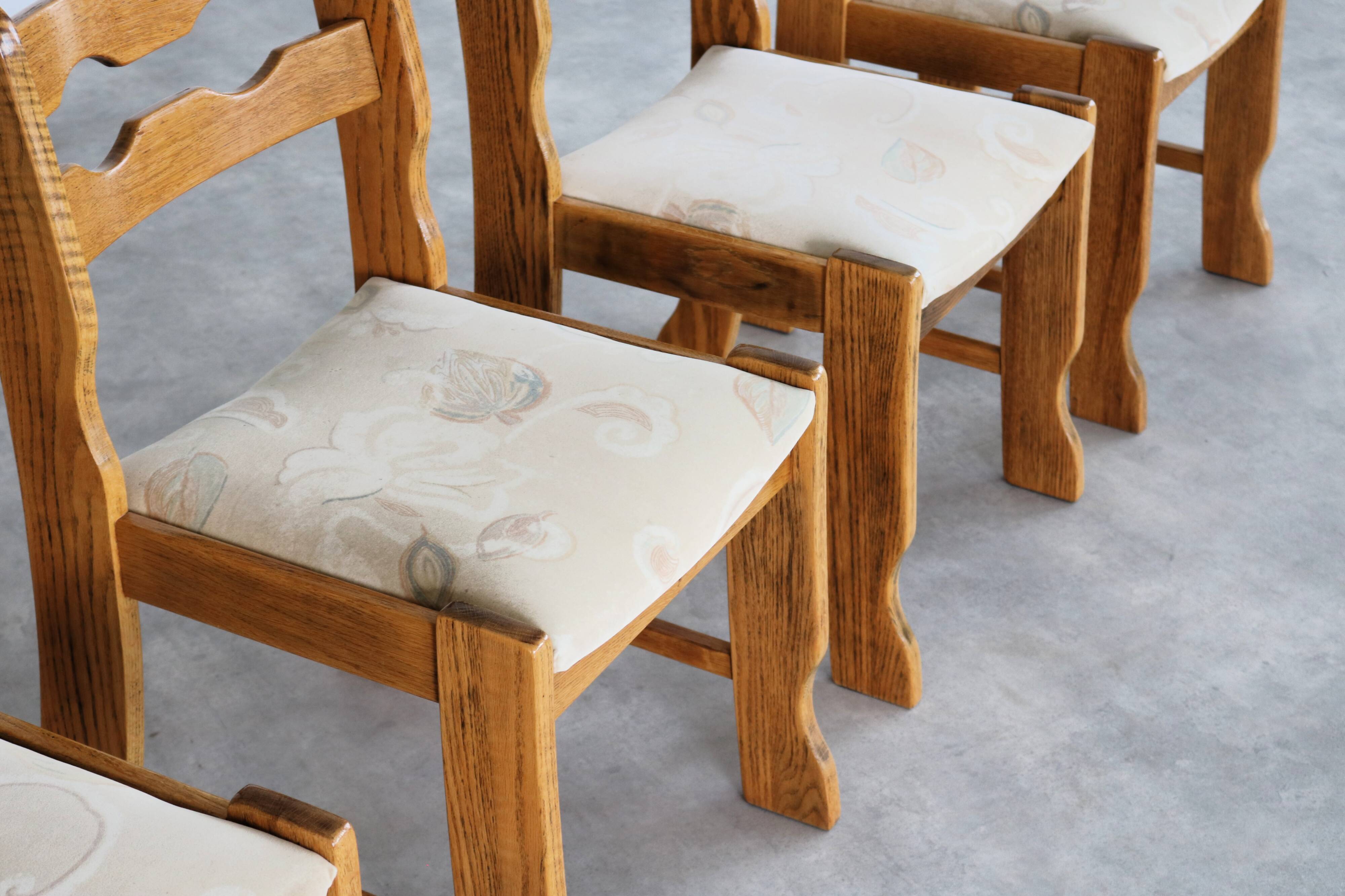 Vintage dining chairs | chairs | brutalist | 1960s