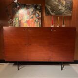 Teak sideboard from around 1960, designed by Pierre Guariche.