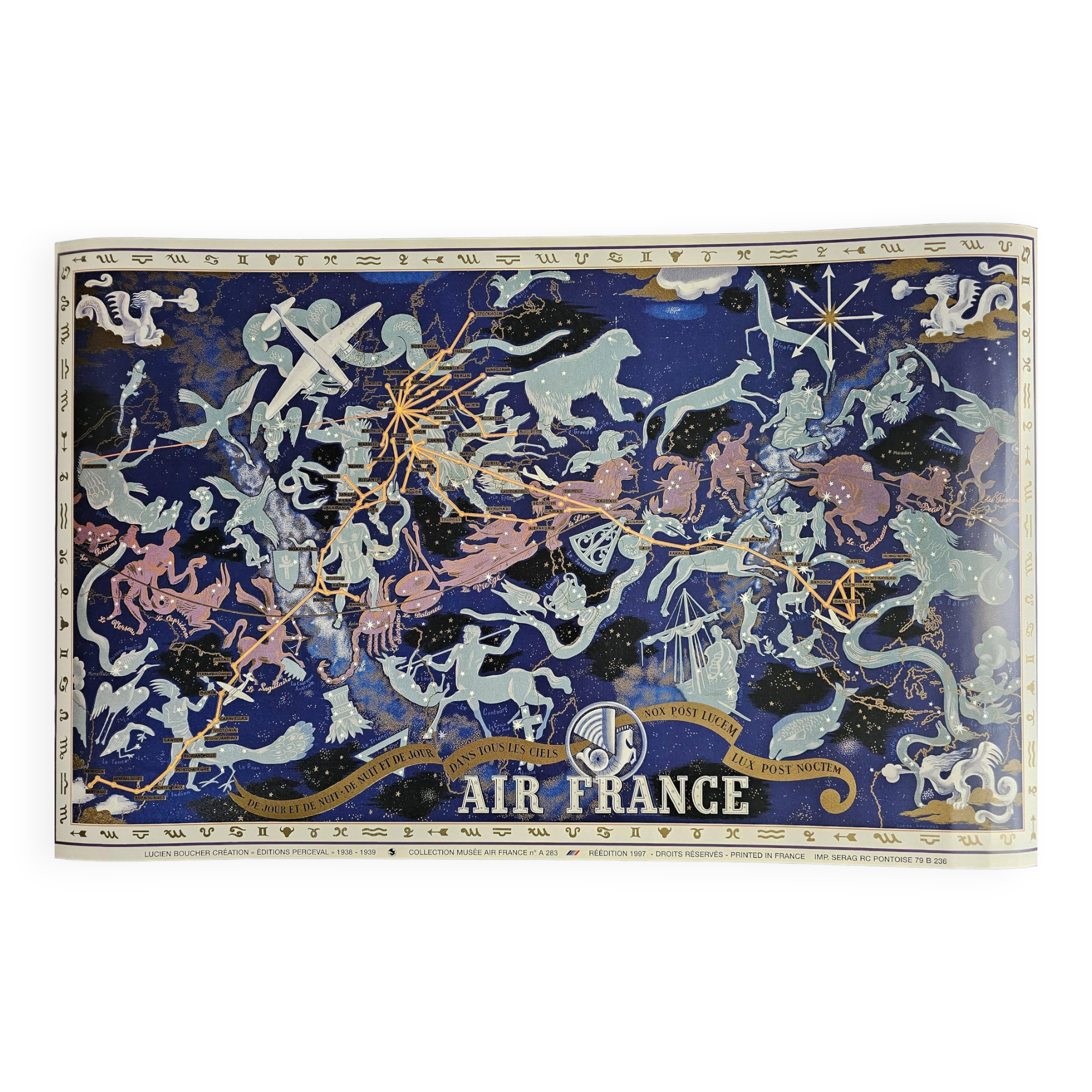 AIR FRANCE Poster - Lucien Boucher