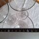 Trois verres coniques à dose  (absinthe)