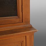 12-Door Monastery or Display Cabinet in Pine, Belgium ca. 1890