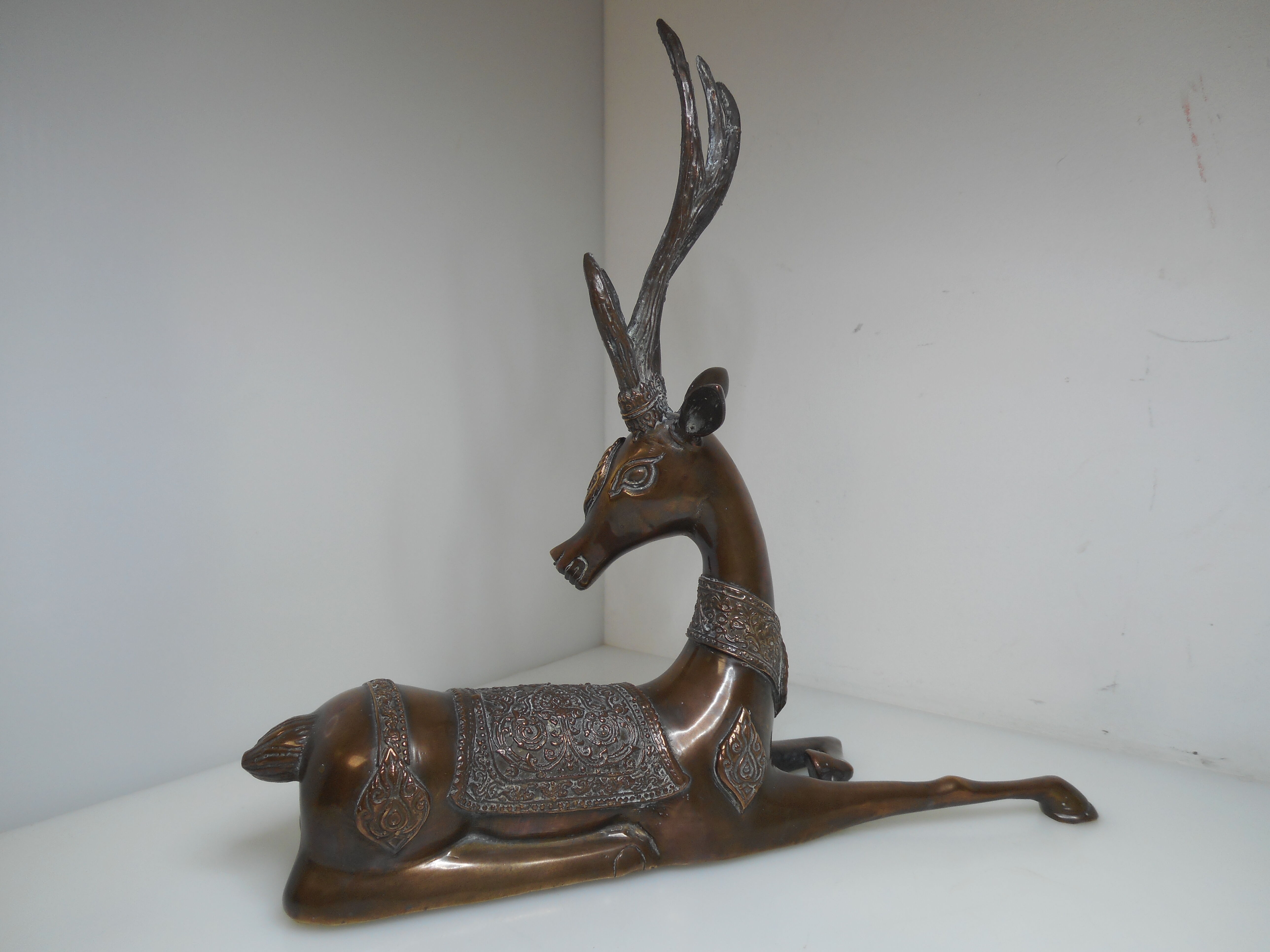 Bronze deer