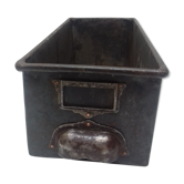 Old metal drawer