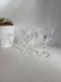 Set of 4 white wine glasses in Chaumont crystal from Cristal d'Arques.