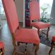 4 chairs and 2 poufs in Louis XIII style