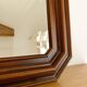 Miroir octogonal en bois