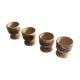 Wooden egg cups
