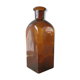 Amber Square Apothecary Bottle