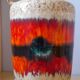 Vase fat lava 70s