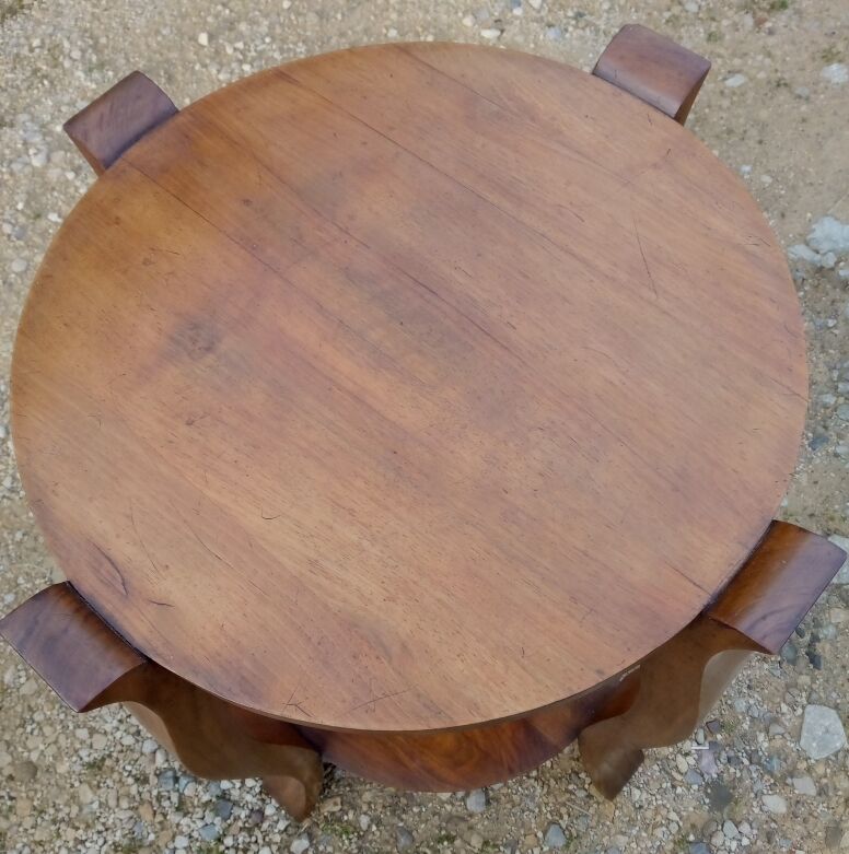 Art Deco pedestal table