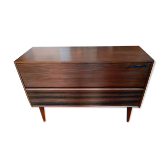 Enfilade Hifi vintage marque Grundig années 60