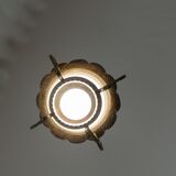 Antique Gothic ceiling lamp bronze  1920
