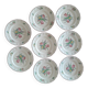 Set of 8 Lunéville KG flat plates
