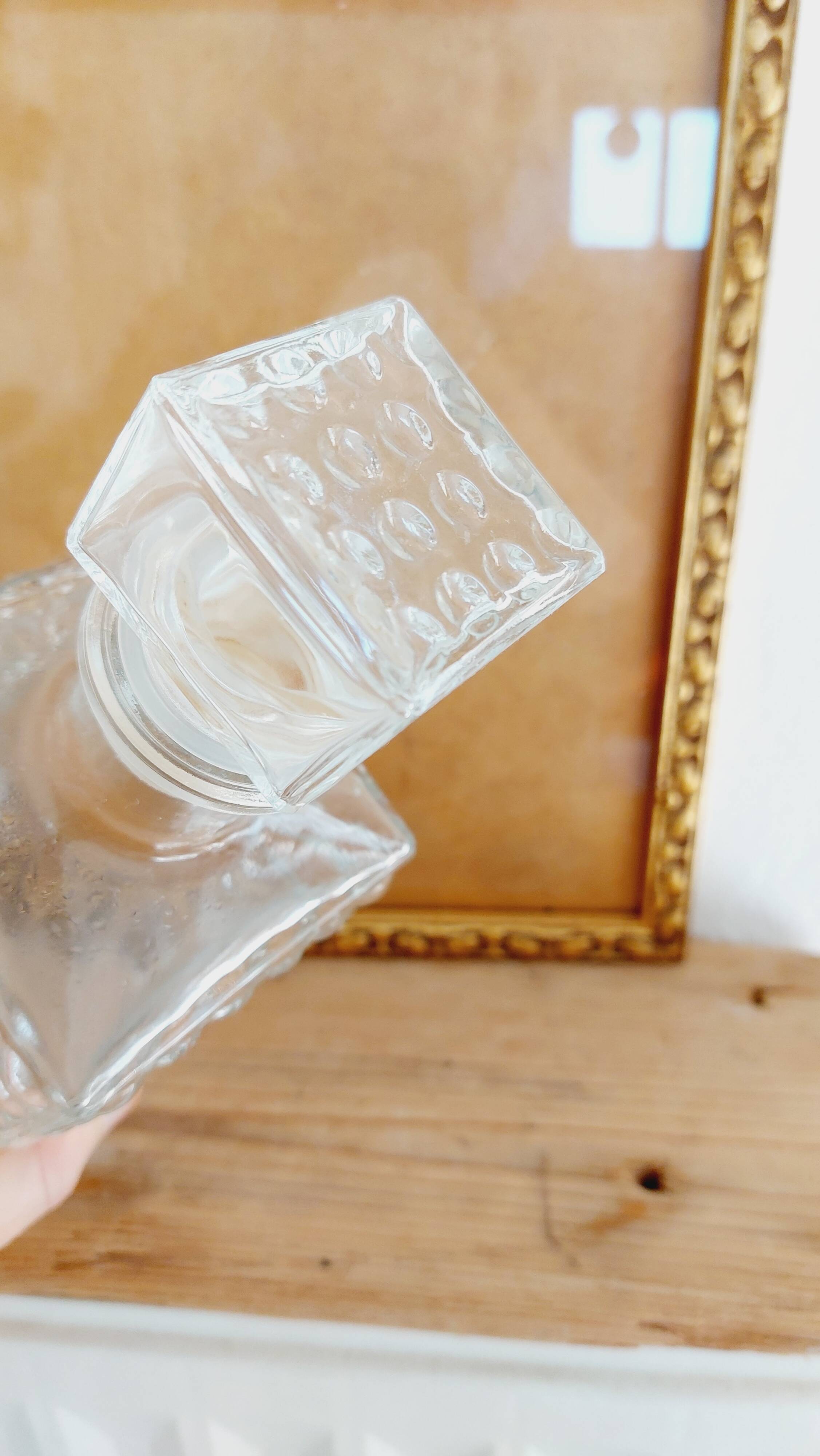 Vintage whiskey decanter