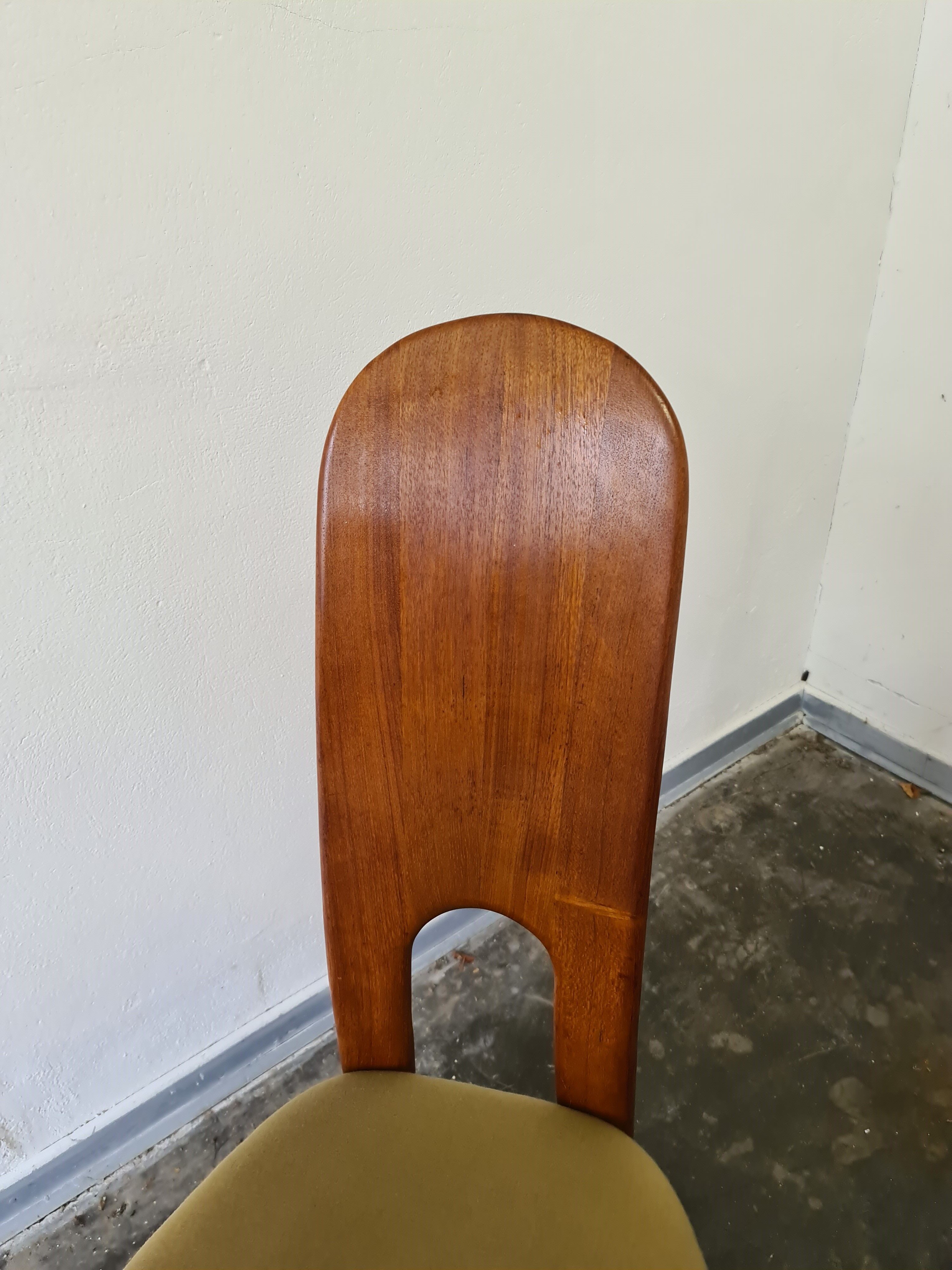 Set de  6 chaises à manger vintage danoises par Niels Koefoed