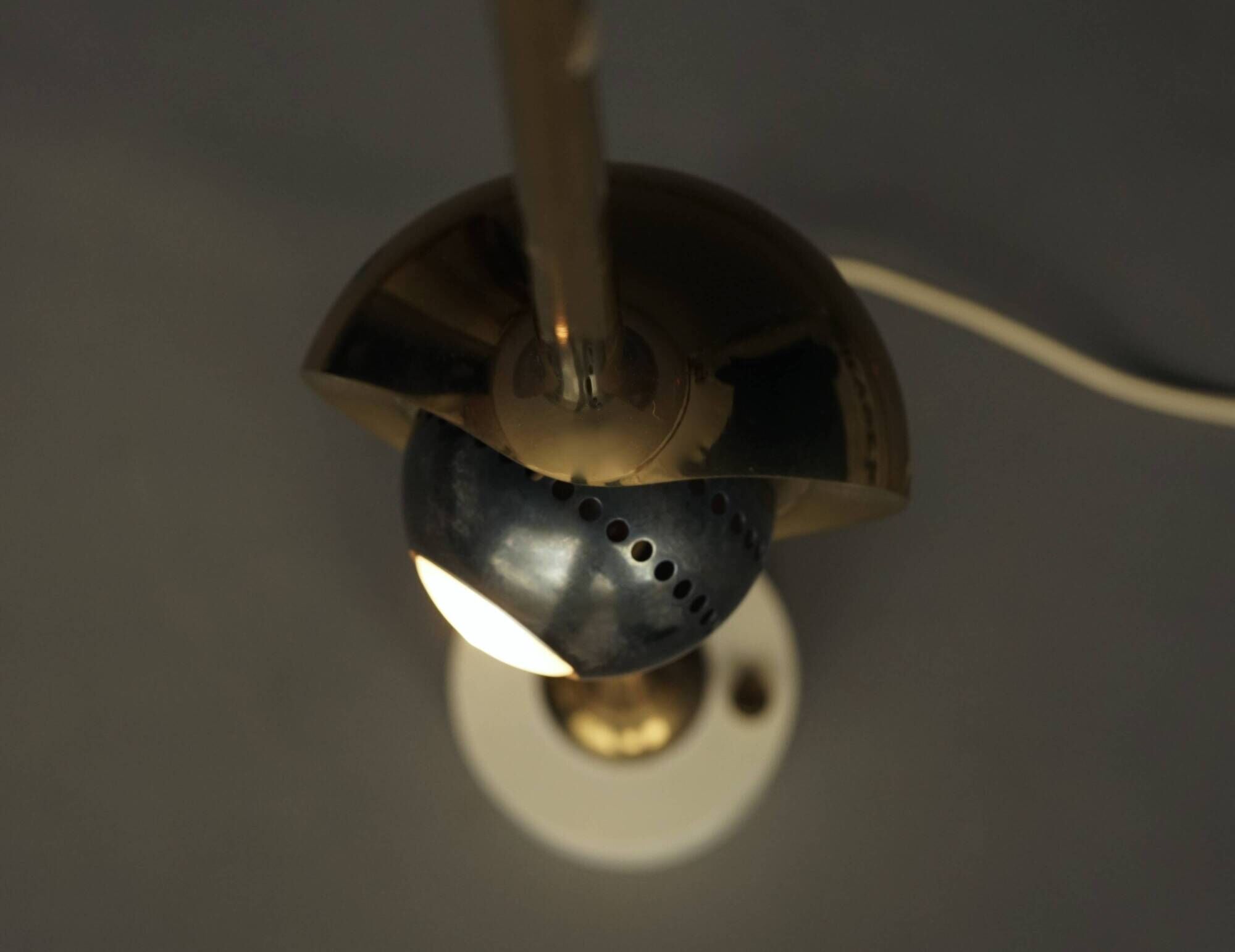 Angelo Lelli 12919 Cobra Lamp for Arredoluce. Italy 1960s