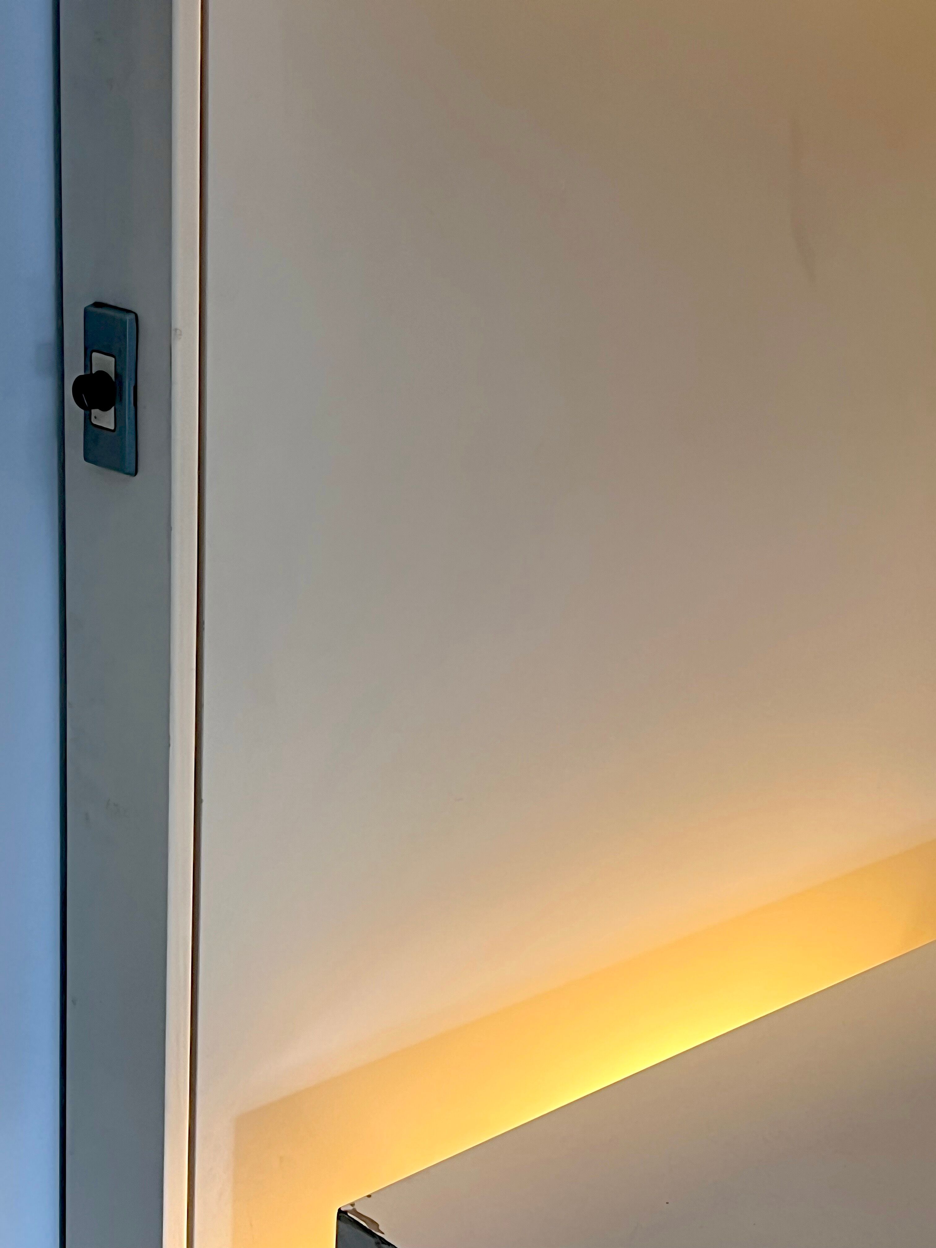 Mid-Century Modern backlight wall modular system by Acerbis. Italy 1970s